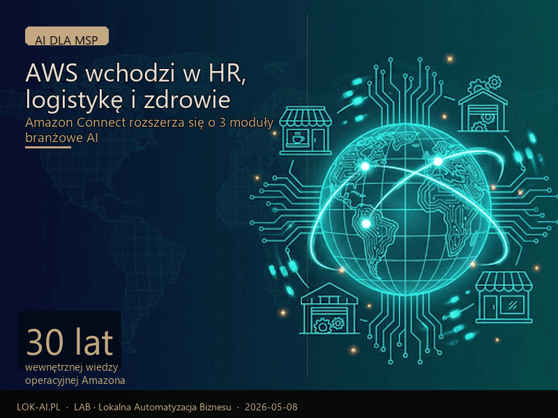 AWS rozszerza Amazon Connect o trzy nowe narzedzia